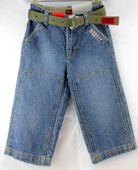 Esprit -  Esprit -   Cargo- Jeans in 7/8-Länge mit innen verstellbarer Bundweite per Knopf und Gummizug